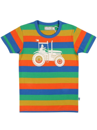 T-shirt til børn med viking på traktor 