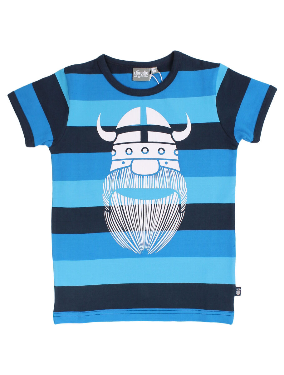 T-shirt til børn med viking
