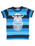 T-shirt til børn med viking
