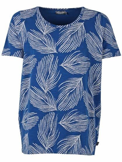 ORGANIC - Super duper tee Indigo/Lt Beige PALMA