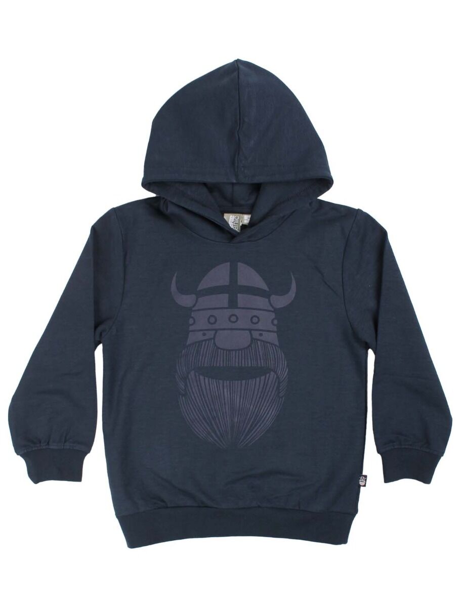 Hættetrøje til børn med viking 
