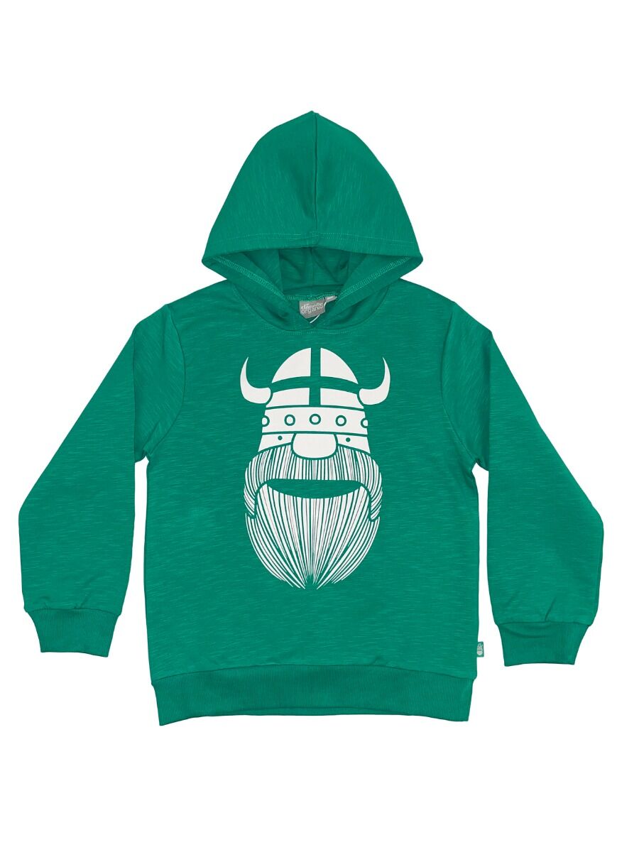 Hættetrøje til børn med viking 
