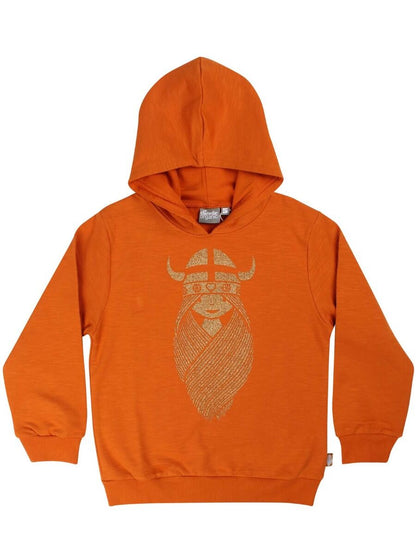 Hættetrøje til børn med viking 
