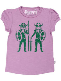 ORGANIC - Danemushroom Tee Warm Viola DOUBLETROUBLE