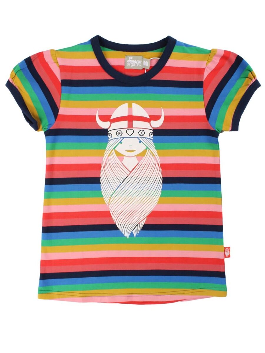 T-shirt til børn med viking
