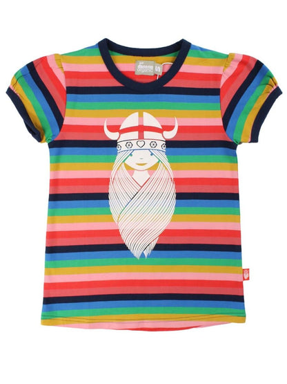 T-shirt til børn med viking
