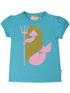 T-shirt til børn med havfrue