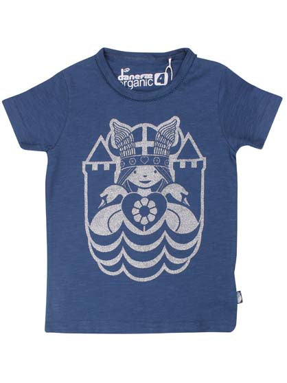 T-shirt til børn med viking
