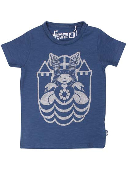 T-shirt til børn med viking
