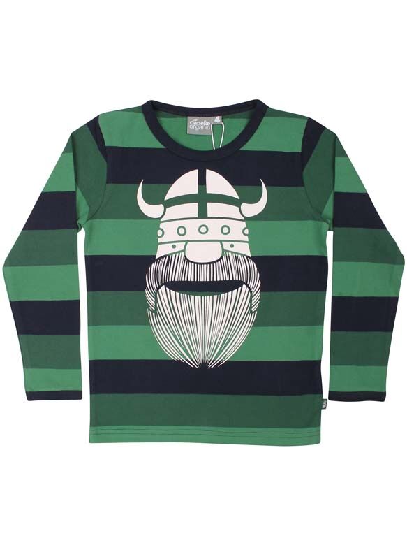 Bluse til børn med viking 
