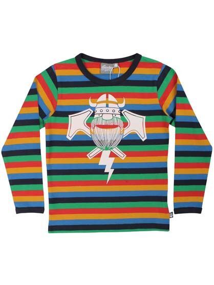Bluse til børn med viking 
