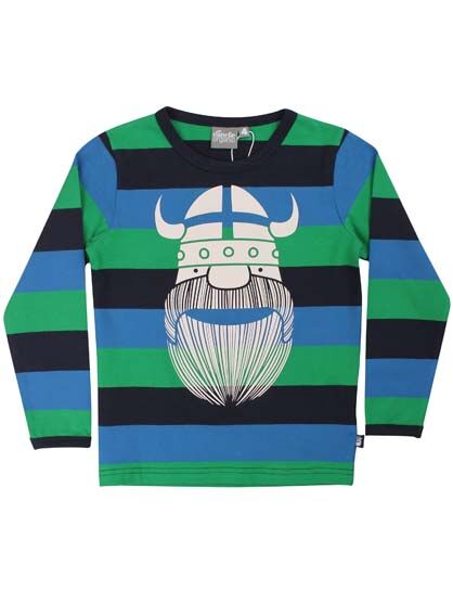 Bluse til børn med viking 
