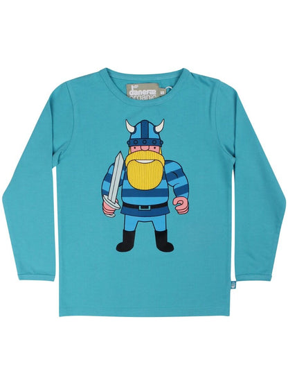 Bluse til børn med viking