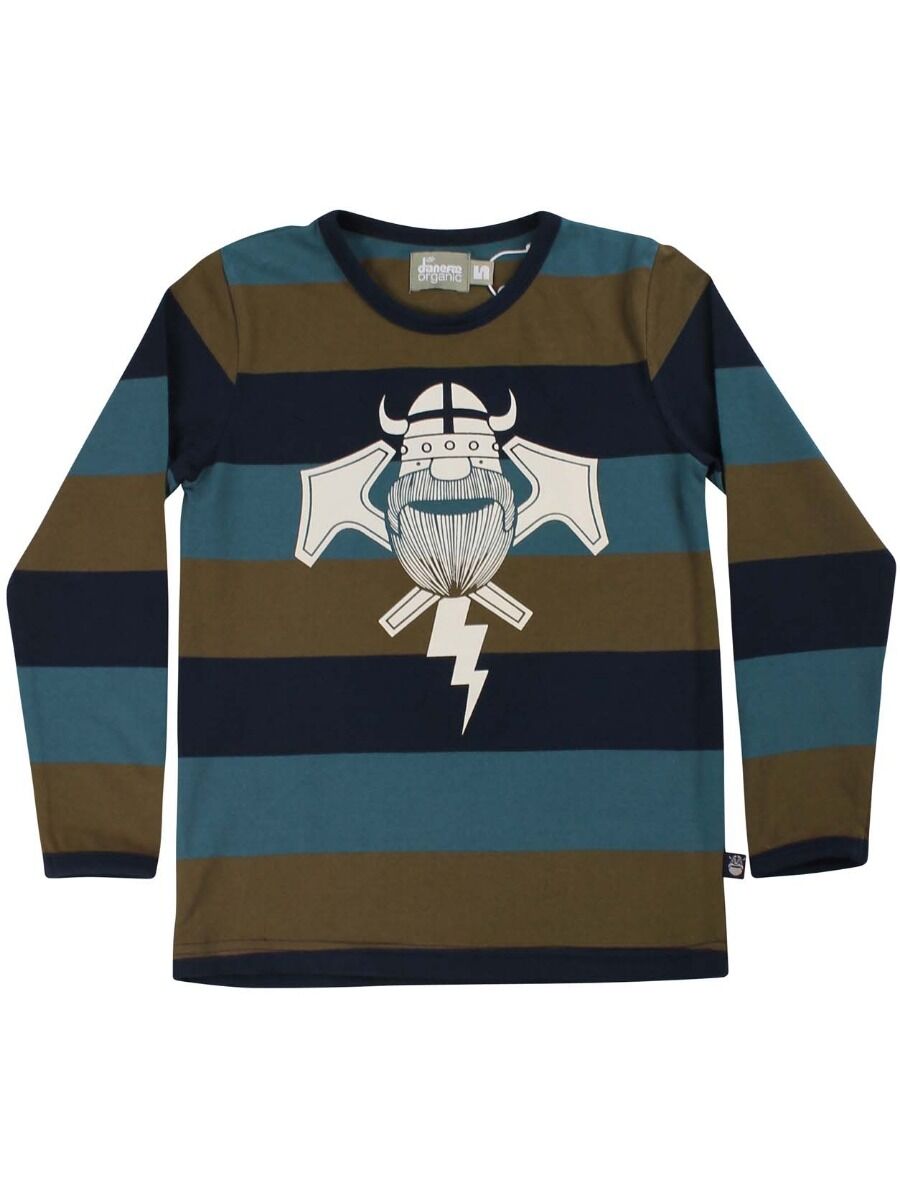 Bluse til børn med viking