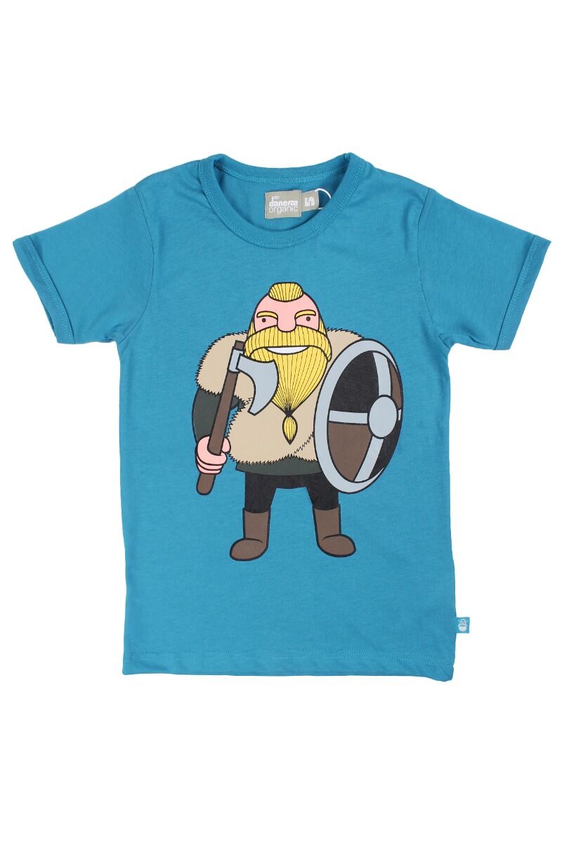 T-shirt til børn med viking 