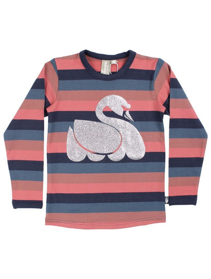 Bluse til børn med svane