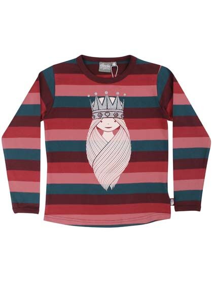 Bluse til børn med prinsesse 