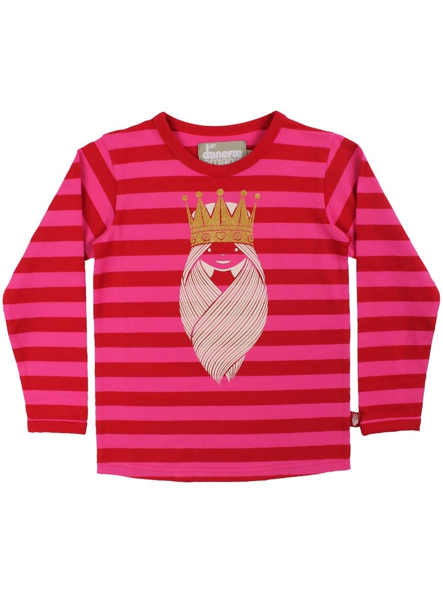 Bluse til børn med prinsesse 