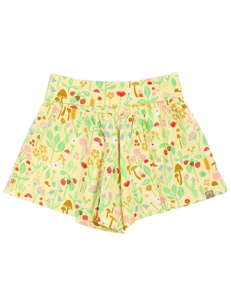 Shorts til børn med blomster  