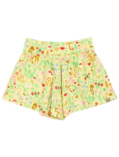 Shorts til børn med blomster  