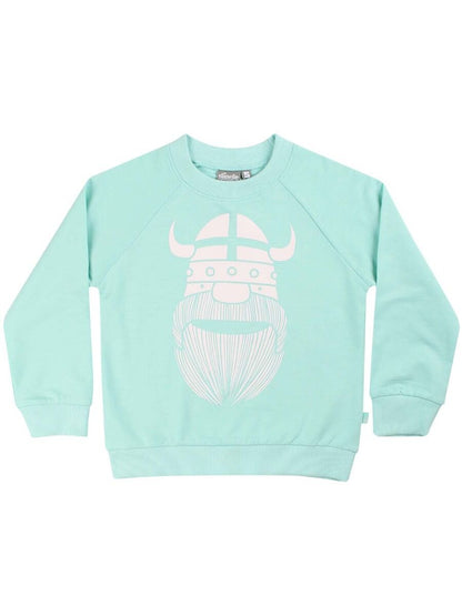 Sweater til børn med viking