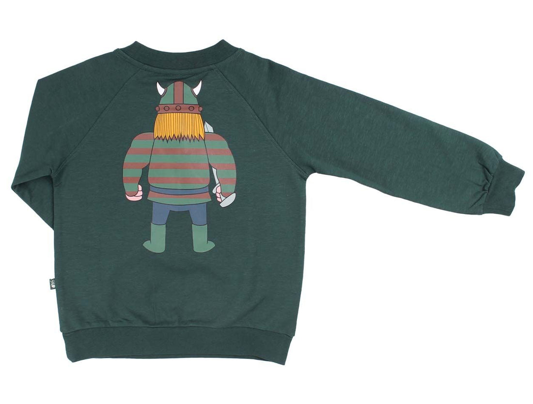 Sweater til børn med viking 
