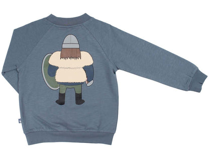 Sweater til børn med viking 
