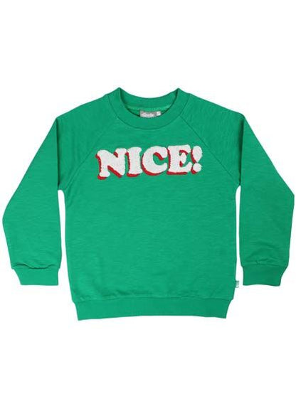 Sweater til børn med nice tekst  
