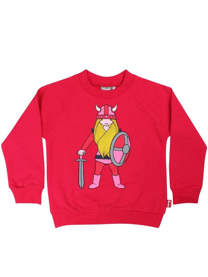 Sweater til børn med viking 
