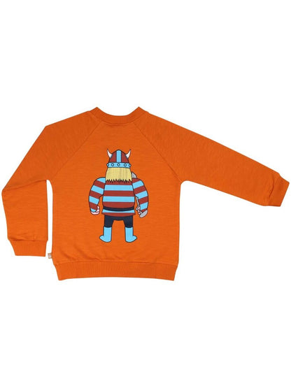 Sweater til børn med viking 
