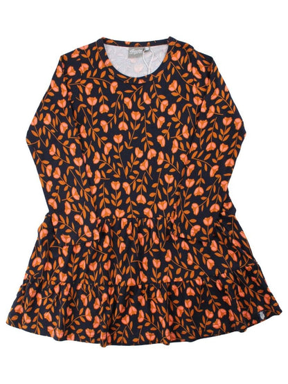 Organic - Danemiva Dress Navy/Occer FLEURIE