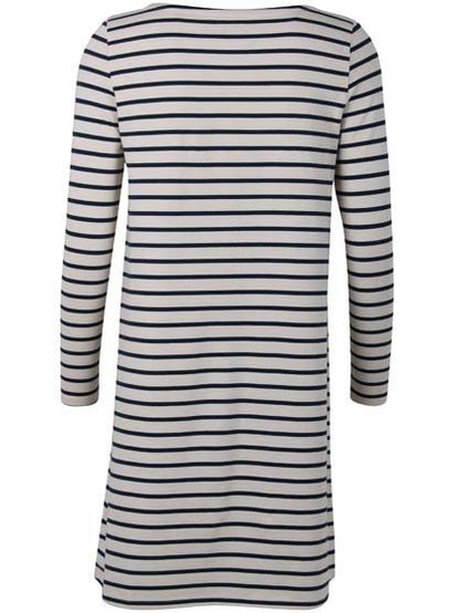 Danenassau Dress Chalk/Navy