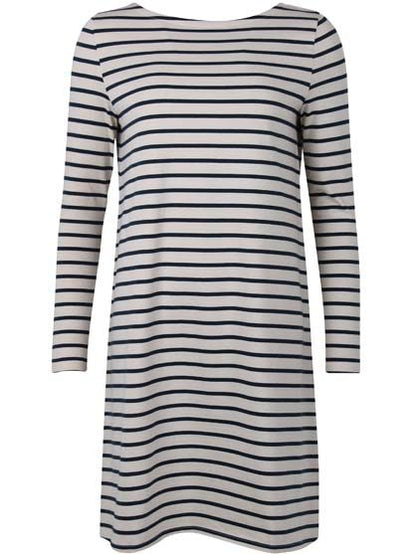 Danenassau Dress Chalk/Navy