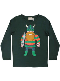 ORGANIC - Danechia Ls Black Green ERIK DIN VEN