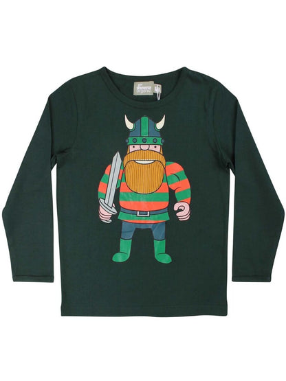Bluse til børn med viking