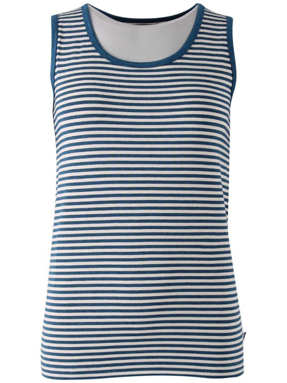 ESS - Allinge Wool Top Stone Blue/Chalk