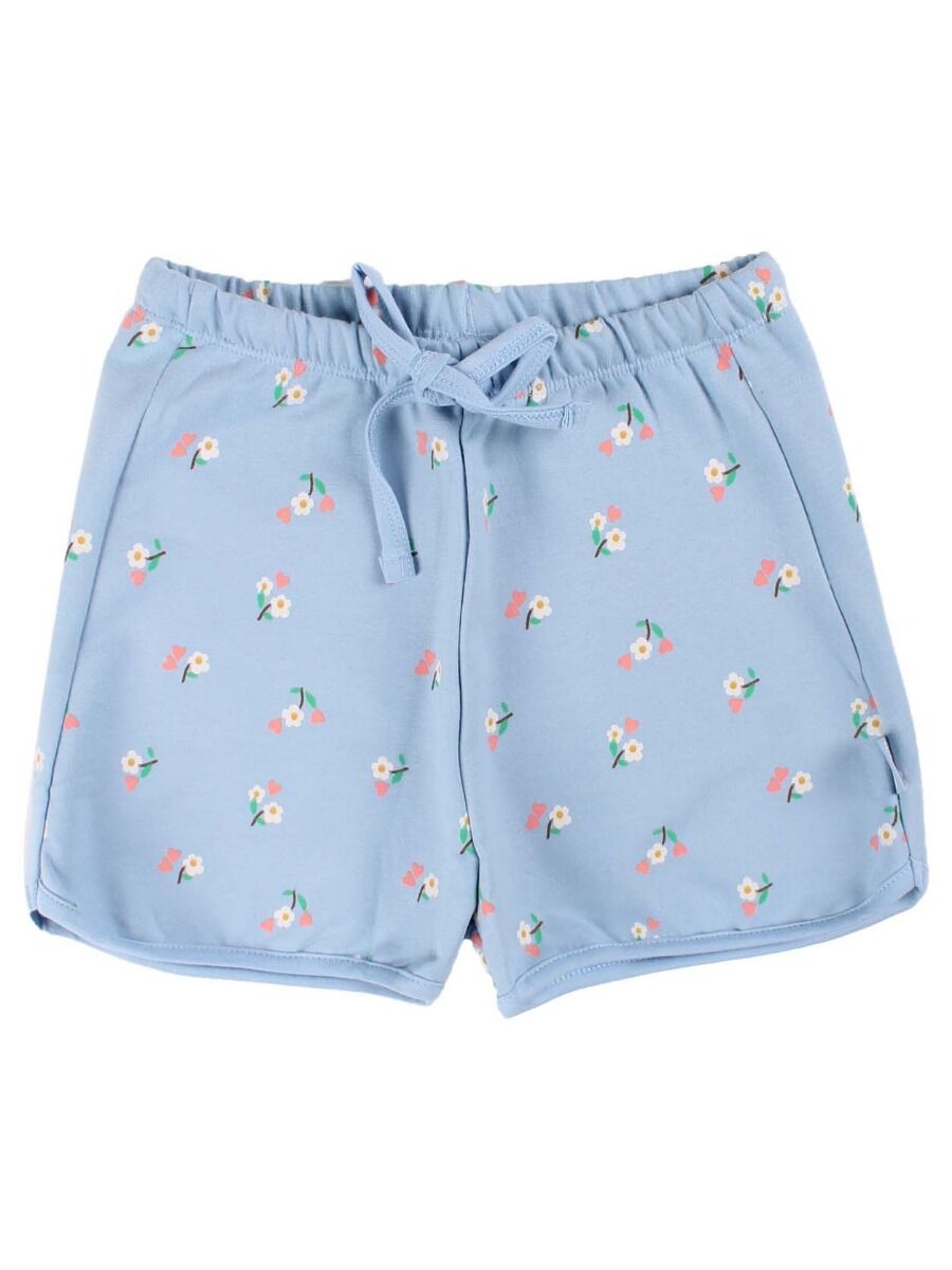 Shorts til børn med blomster  