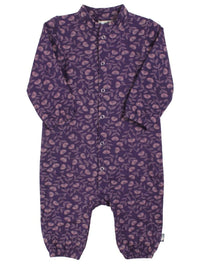 ORGANIC - Daneteddy Suit Black Mauve FLEURIE