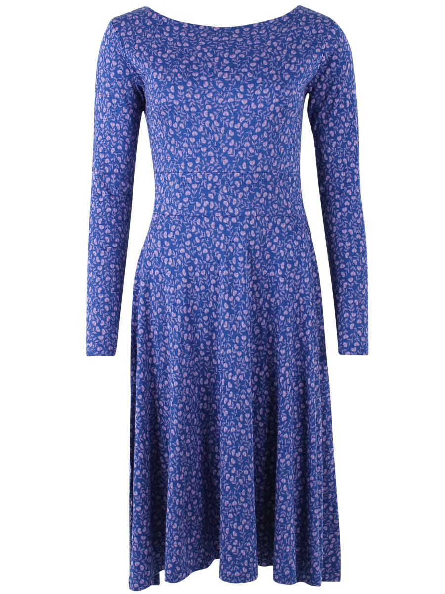 ORGANIC - Danesigrid Interlock Dress Deep Marine FLEURIE