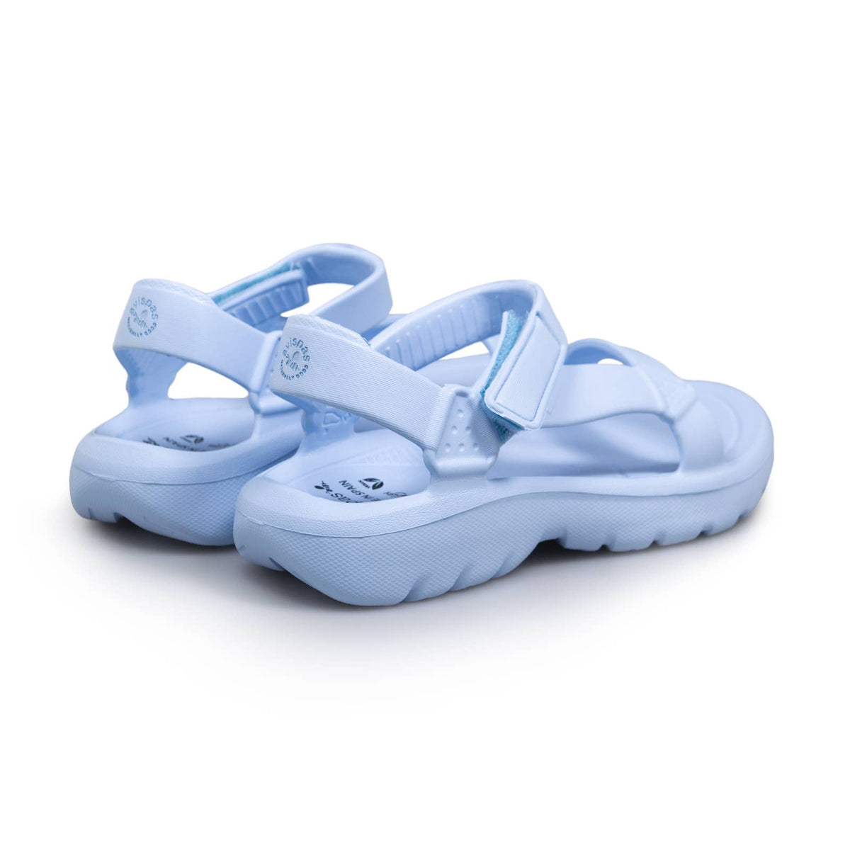 Calzame - Maui Flat Sandal Sky