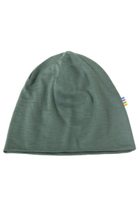 Joha Wool Beanie Double Layer Dark Green