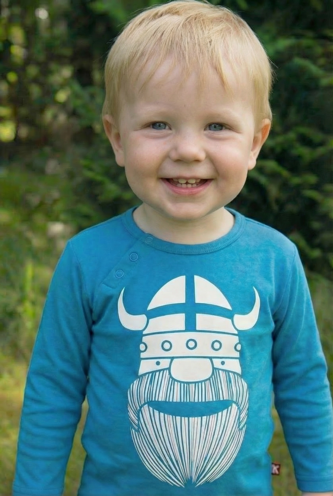 ORGANIC - Cilantro Tee Dusty Blue ERIK