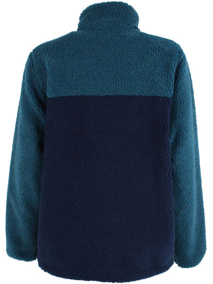 Danask Fleece Zip-Up Dark Navy/Light Slate