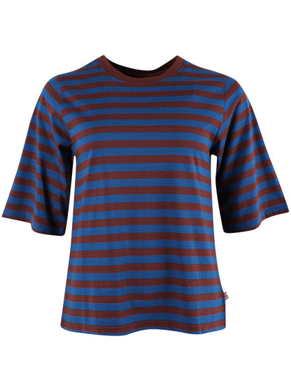 Danebasic Glad Tee Ocean Blue/Dk Merlot