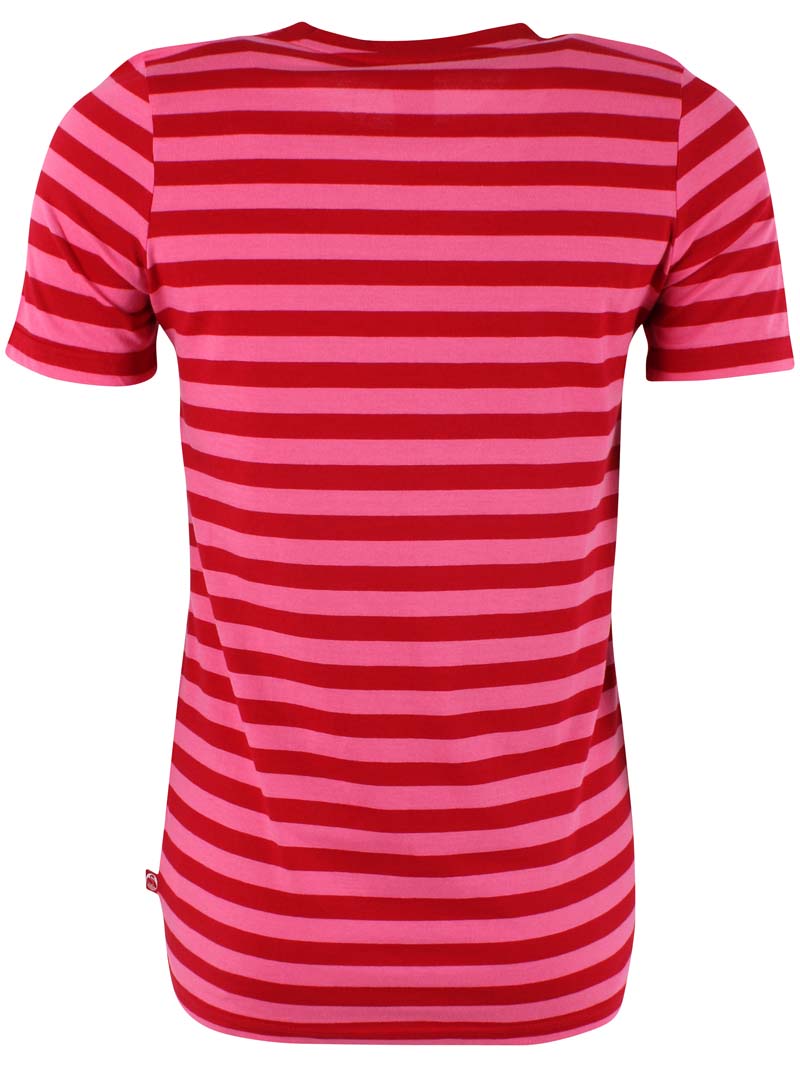 Klassisk t-shirt med kortærmer til kvinder.