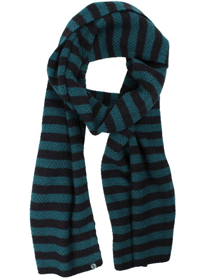 Daneboa Wool Knit Scarf Black/Dk Slate
