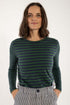 Dame bluse med stiber