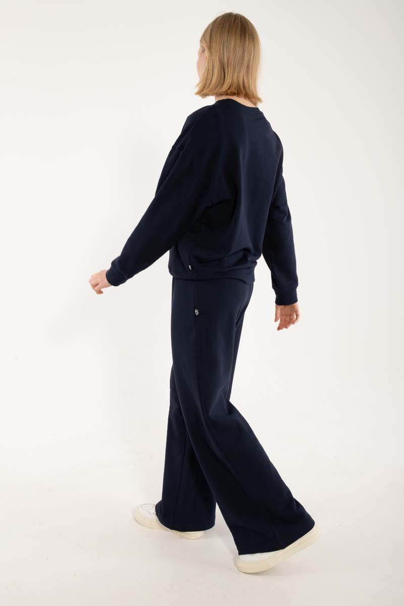 Danepoppy Moleton Sweat Dk Navy