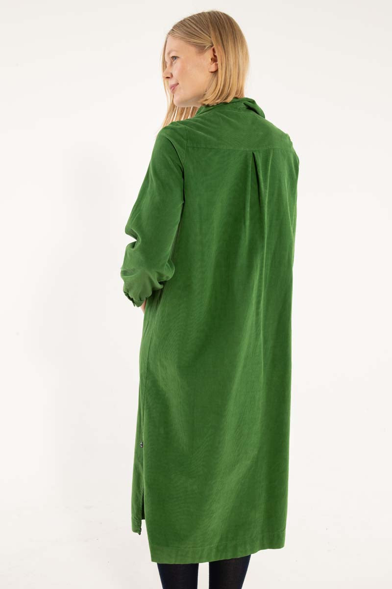 Danepippi Cord Dress Moss Green