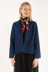 Lækker blazer i denim til kvinder